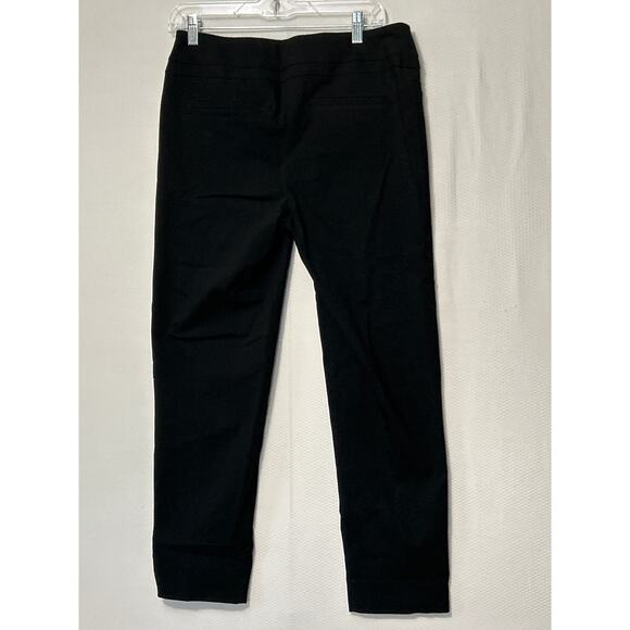 Zac & Rachel Women’s Black Pull-On Dress Pants Ankle Stretch Slim Fit Size 8 - Picture 6 of 8